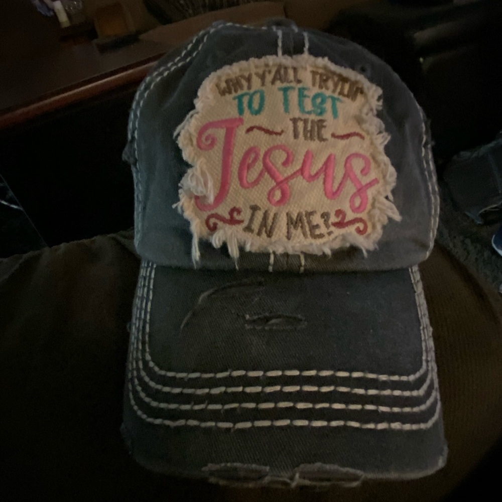 Women‘s Hat  why y’all tryin to test the Jesus